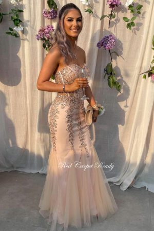 Shop Champagne Prom Dresses - Red ...