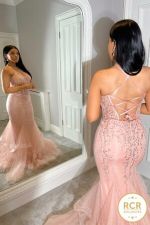 rcr exclusives lola blush prom dress
