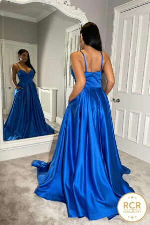 rcr exclusives remi royal blue prom dress
