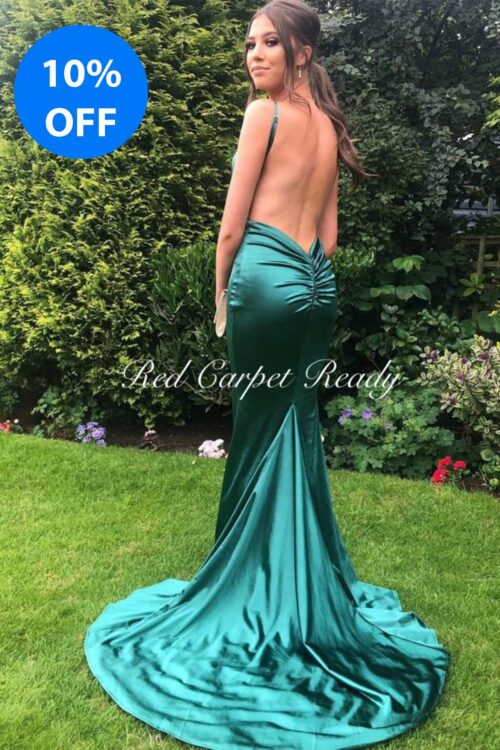 Emerald Mermaid Prom and Evening Dress