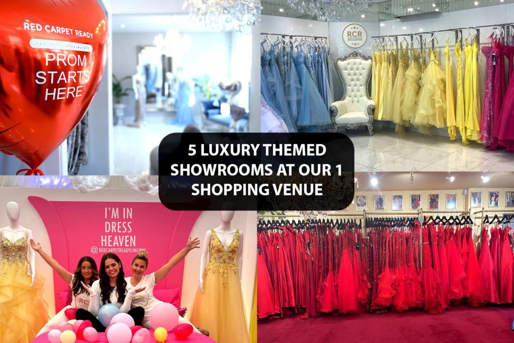 5 luxury themed showrooms at our 1 shopping venue
