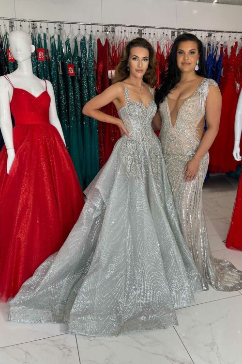 GREEN SEQUIN GOWN | DEBS DRESSES DUBLIN | TY DRESSES DUBLIN – Starla  Boutique