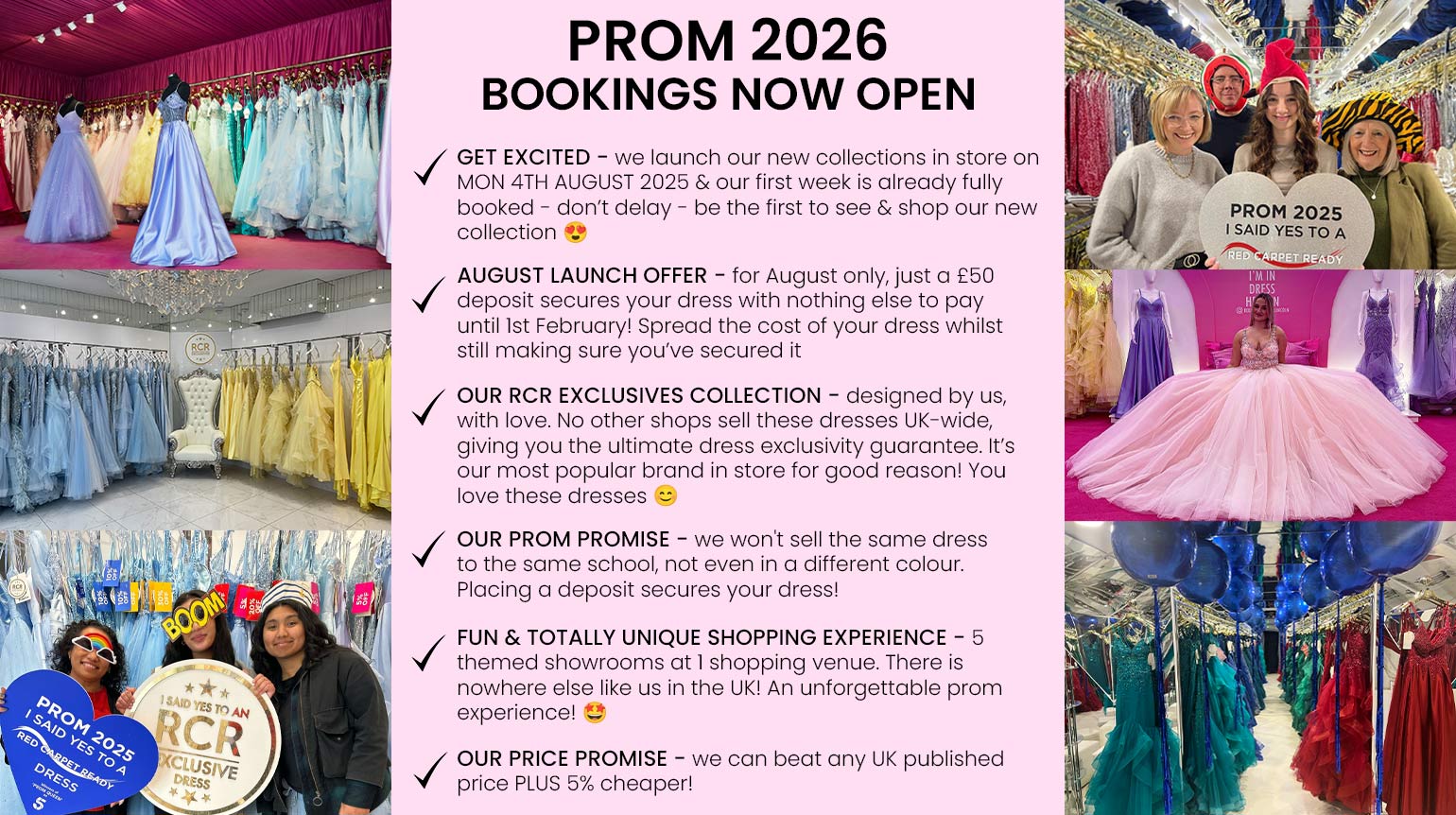 Red Carpet Ready are the UK's Largest Dress Specialists with over 3500 styles available for all sizes & budgets