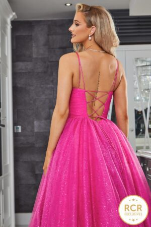 Pink Glittery Princess Dress